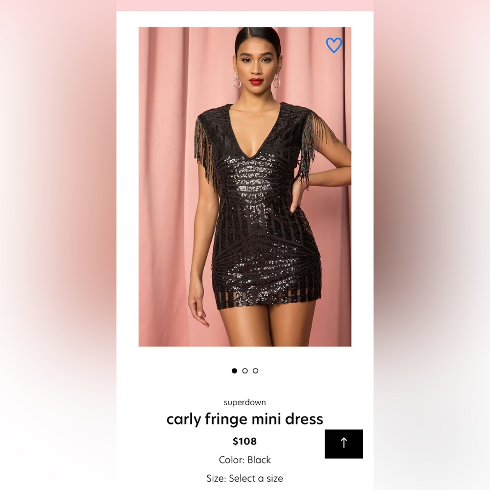 Superdown Fringe Dress